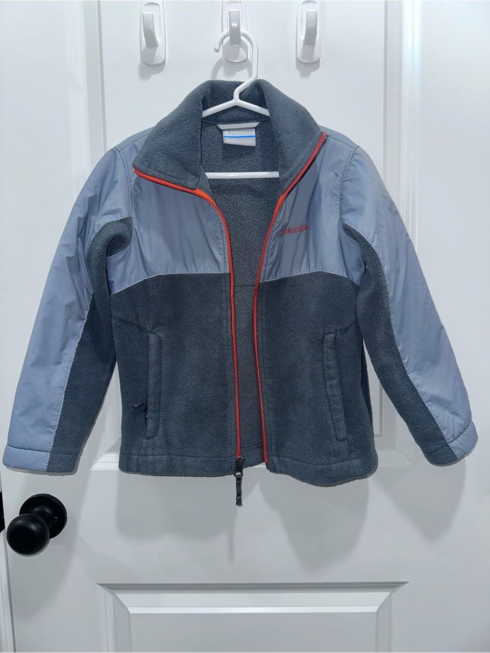 Kids Columbia Gray Fleece Jacket
